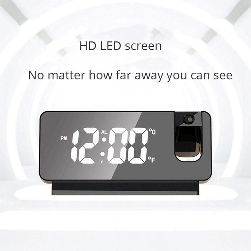 LED Digital Projection Alarm Clock Electronic Alarm Clock ⏰